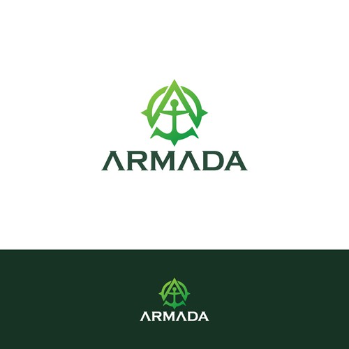Armada Management Logo Design Design by MisterR