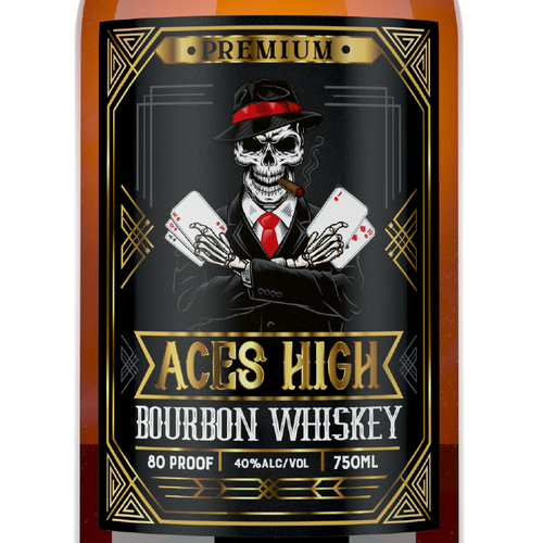 Luxury Whiskey  New Label-ontwerp door ANGRYCAT™