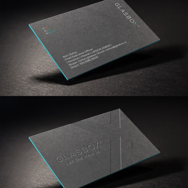 Stationery For Glasbox