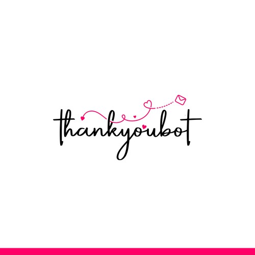 ThankYouBot - Send beautiful, personalized thank you notes using AI. Design por eppeok