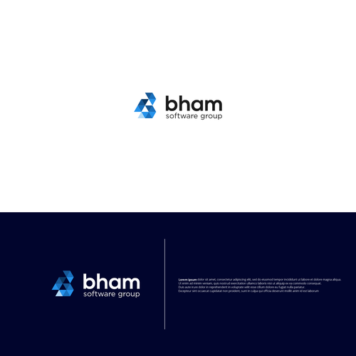 Bham Software Group logo Design by Midnight-Blue