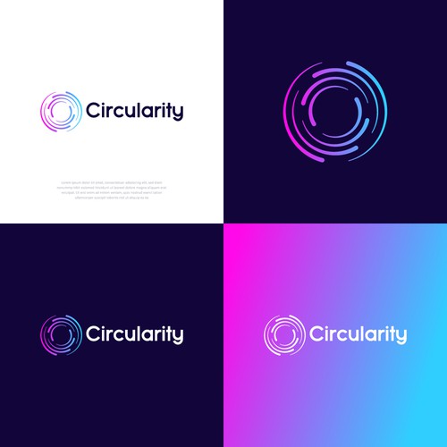 Logo design for green circular tech start up: Circularity Design von Creative Antor