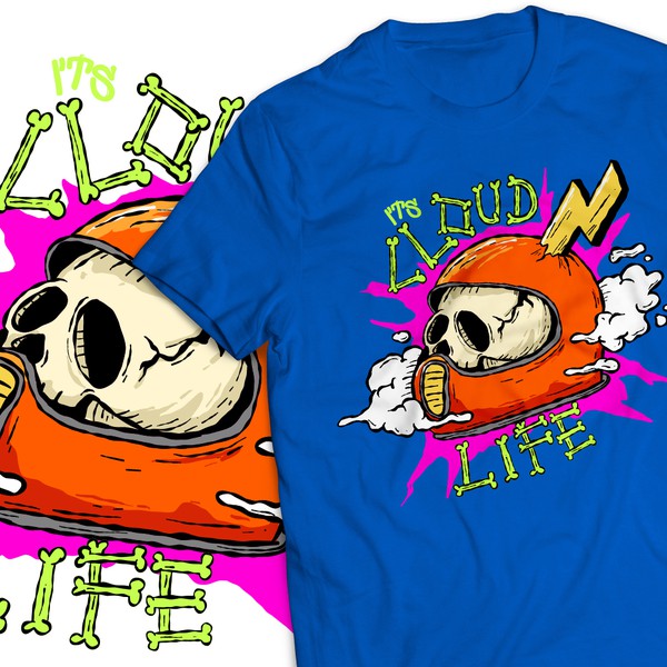 Vintage Tshirt Illustration