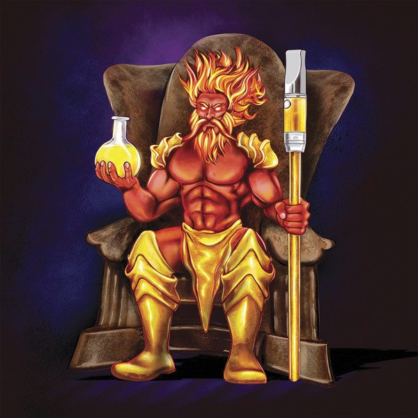 Disty Gods Throne mascot