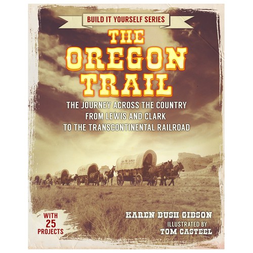 Oregon Trail Front Cover Design by Chameleonstudio74
