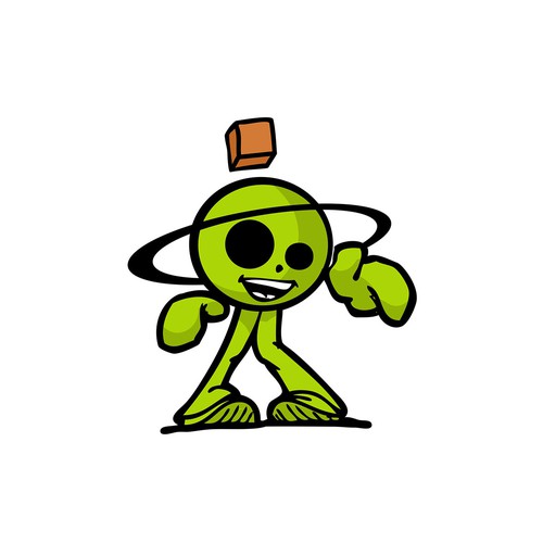 Mascot for Uranus Fudge Factory and General Store Design by c-artworker