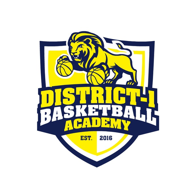 District 1 Basketball Academy Logo Design Logo design contest