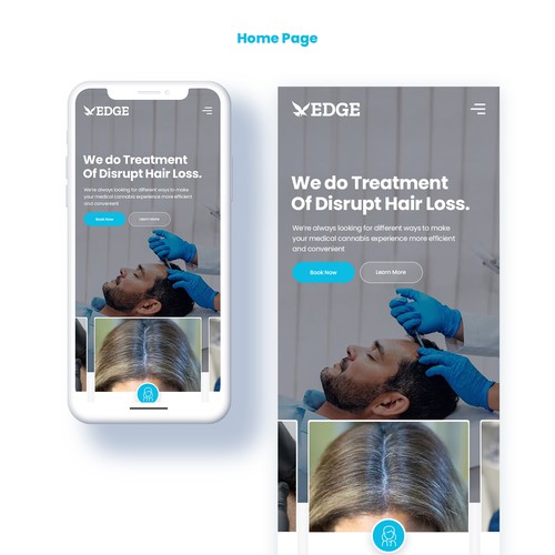 Designs | Scalp Micropigmentation modern and bold website redesign ...