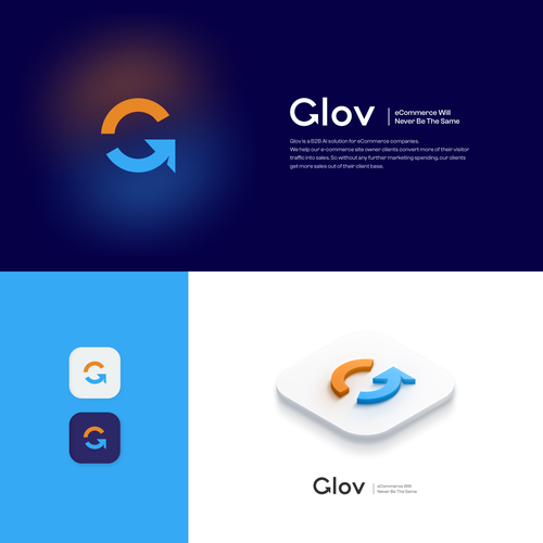 Branding for A Breakthrough AI Company Diseño de Bayudaswara