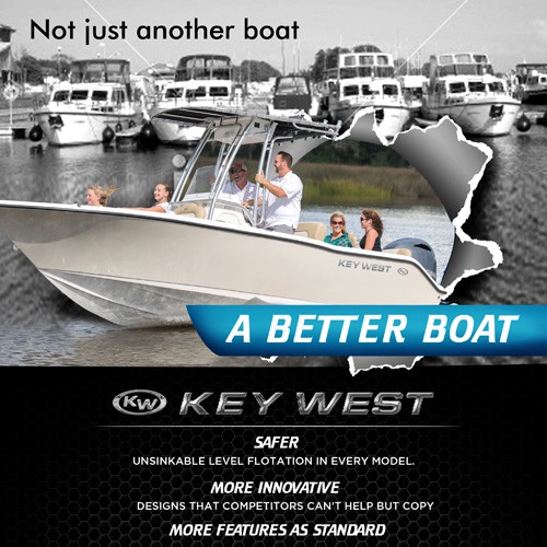 Stunning boat advert needed for Key West Boats | Postcard, flyer or ...