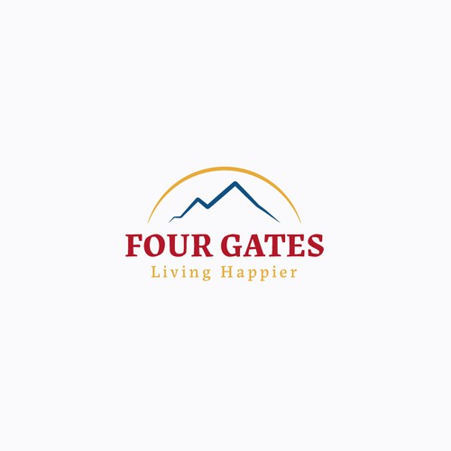 Four Gates - Living Happier Logo and Social Media design contest Design by Cimpri