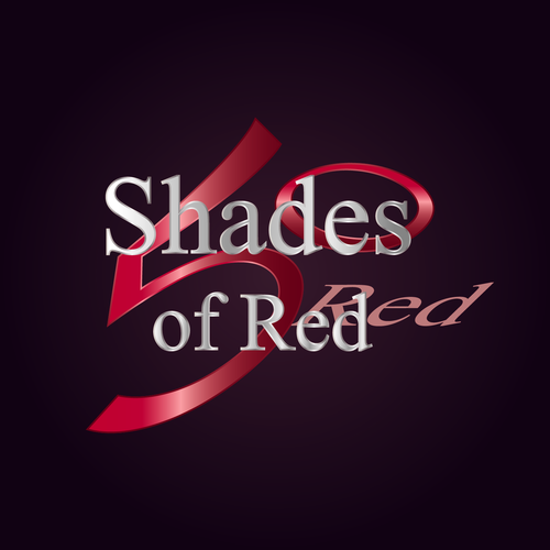 Logo for "50 Shades of Red" themed party Design by nataska