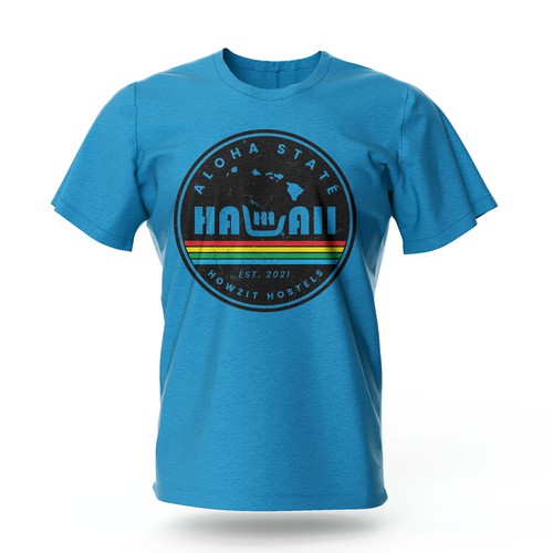Maui - Hawaii Hostel looking for retail merch design! Design by Bee Man