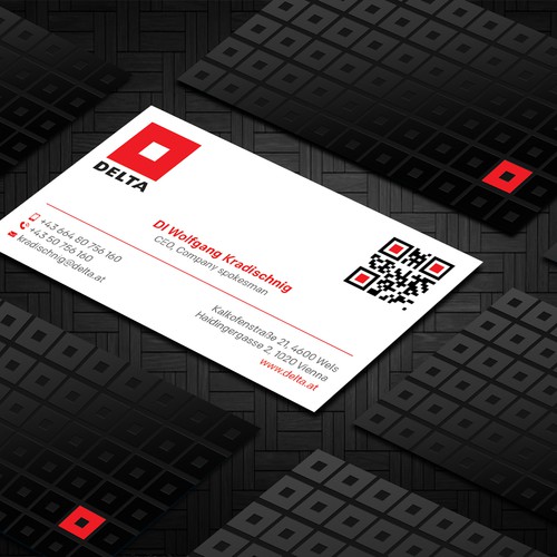 DELTA Business Card Relaunch Design by Design"Glory"