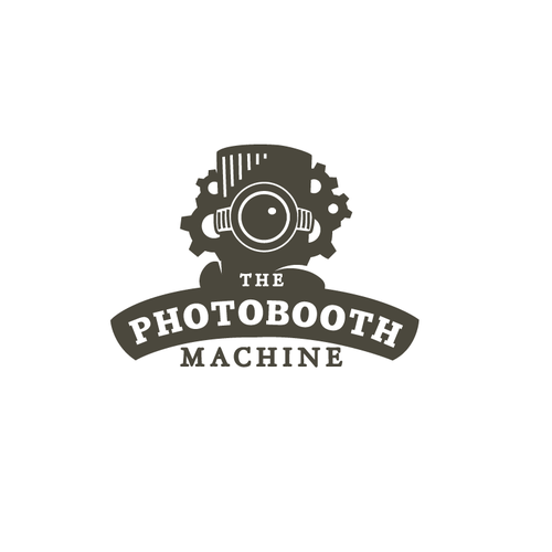 Create a nostalgic, steampuck inspired logo for The Photobooth Machine Design by xkarlohorvatx