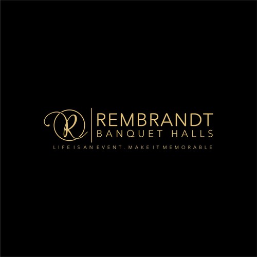 Visually appealing modern logo/font face for our contemporary industrial banquet hall Réalisé par UMI.HAMASAH