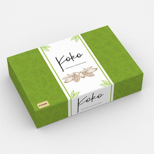 Design a folding chocolate box Design by Pro.Design_Station
