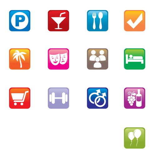 Iphone Map Category Icons Button Or Icon Contest 99designs