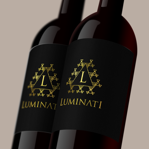 champagne logo design - Lumimati Design by tronexis™