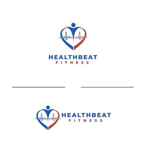 Heart Health and Fitness Logo - A quick easy contest to recreate and tweak a design Design by velo.std