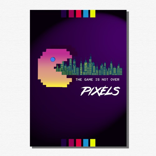 Create your own ‘80s-inspired movie poster! Design by wiktia