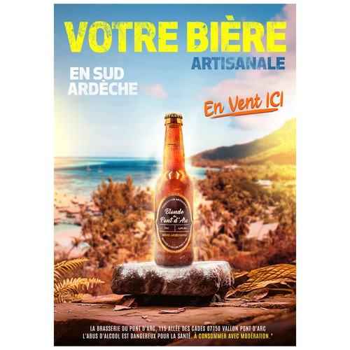 Poster for craft beer Design by GIV Designs ★❤◆