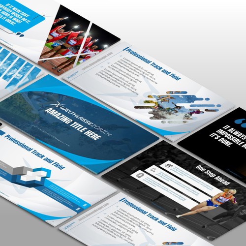 PowerPoint template contest entry by Abanob Morad