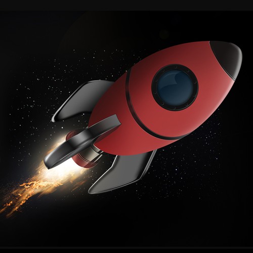Modernized Rocket Graphics Design Branding Asset Design von nme2009