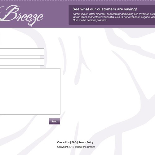 Need Awesome design for Beat The Breeze Design von rosiee007