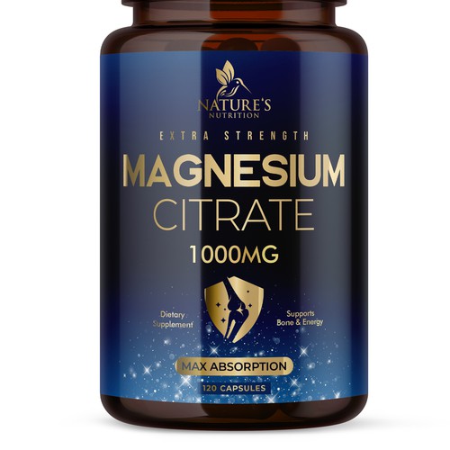 Premium Magnesium Citrate Design needed for Nature's Nutrition Design by UnderTheSea™