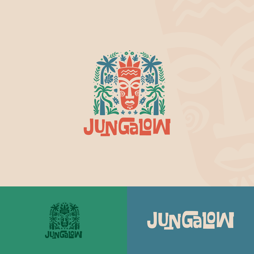 JUNGALOW (BAR) - Where tiki meets jungle chic...Jungle vibes, tiki spirits Design by Studio Burrows