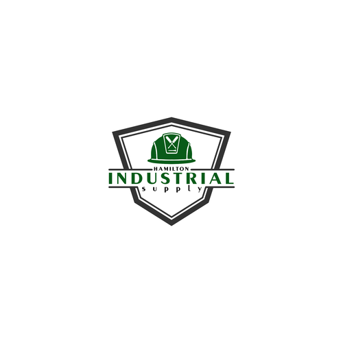 Create a clean and modern logo for a new industrial supply company