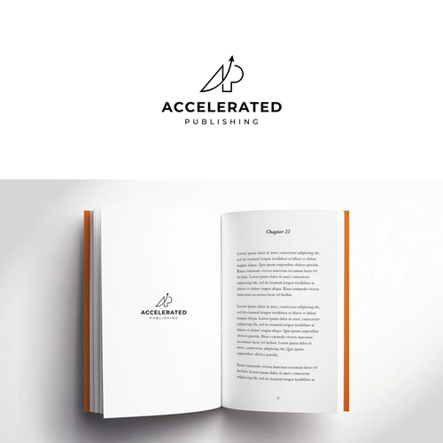Design a modern logo for book publishing education company Design by pinnuts