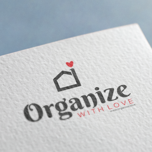 Logo design for professional organizing company Design by ColibryDsign