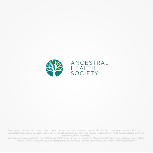 Logo for a nonprofit that studies how our ancestors can inform our modern health Design by pixelgarden