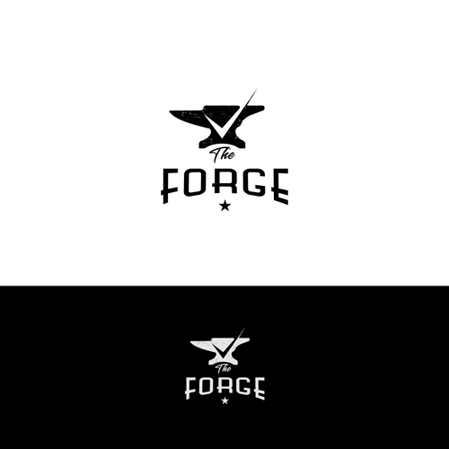 The Forge Logo Diseño de mmkdesign