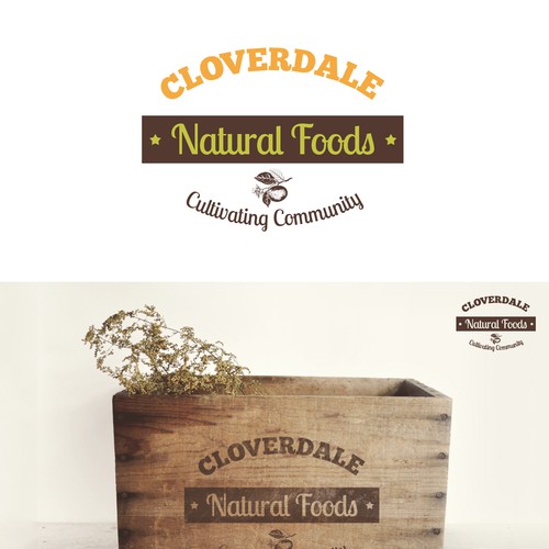 Natural grocery store Logo Design réalisé par benmornin