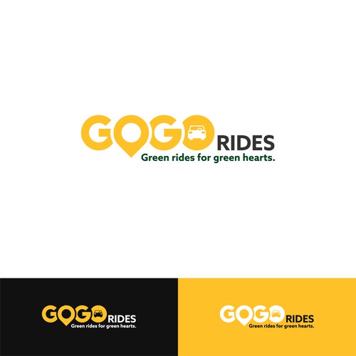 Go Go Rides Logo(s) Design by RaccoonDesigns®