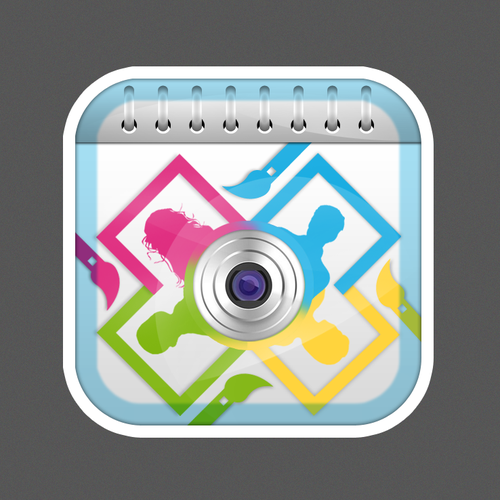 Icon for iPhone Camera / Lifestyle App Design por akaVanyok