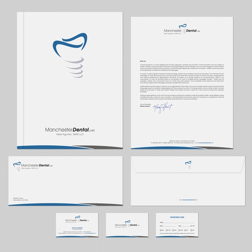 Designs | Dental stationary and business card | Stationery contest