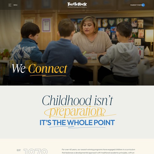 "Premier Early Childhood School Website Redesign" winning Logo & business card