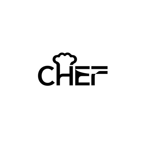 "CHEF": Food & Cooking Social Media Logo Design by Parbati