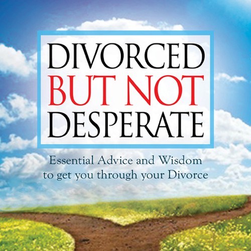 book or magazine cover for Divorced But Not Desperate Design von line14