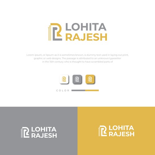 Logo for a freelancing lady engineer working in a technical field. Design by Rifat Sarkar