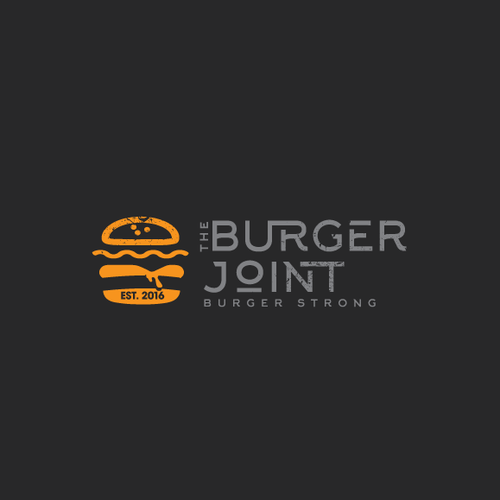 Classic, Clean and Simple Logo Design for a Burger Place.. Design by -NLDesign-