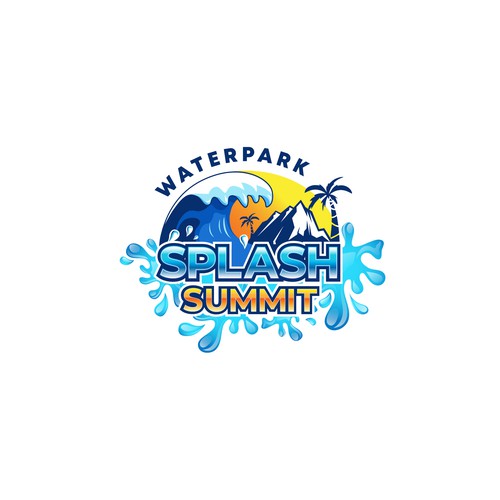 Waterpark Logo Design by FLO std.