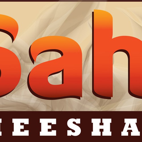 Create a Sahara Sheesha Lounge Store Sign Design by Satori.