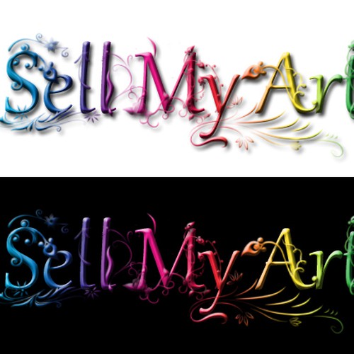 Sell my ART!!! logo design Design réalisé par FreeStyler86