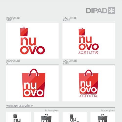 "nuovo tienda virtual" winning Logo design