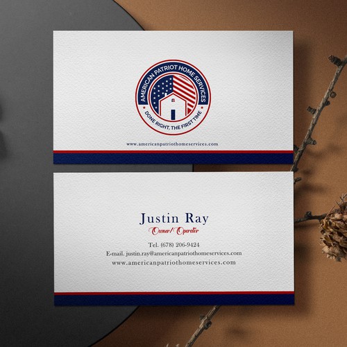 Design a unique, patriotic logo for a patriotic company serving patriotic communities! Design by MD. Anwar_Parvez